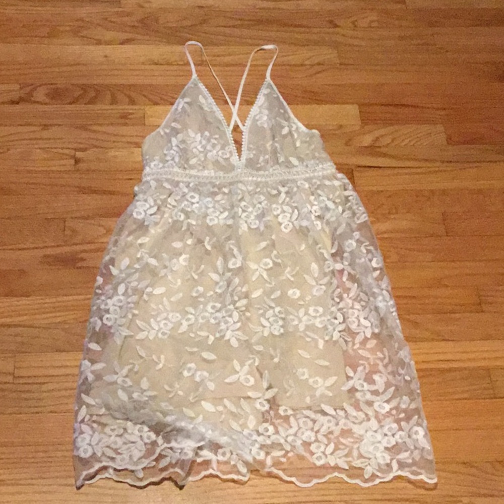White Lace Dress